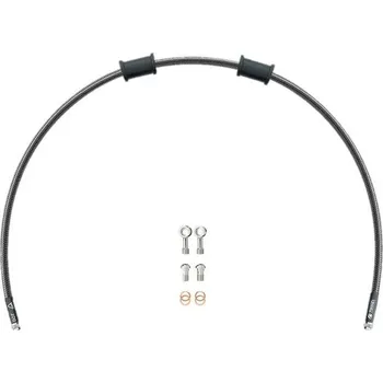 Spojkové vedení Hadice spojky Venhill POWERHOSEPLUS KAW-11010C-CB (1 hadice v sadě) Carbon hoses, chrome fittings