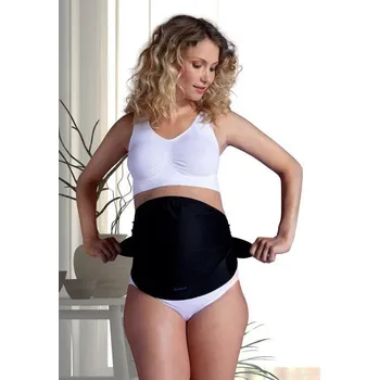 Těhotenský podpůrný pás Carriwell Těhotenský podpůrný pás přes bříško - nastavitelný - černý Vel. S/M = 34-42