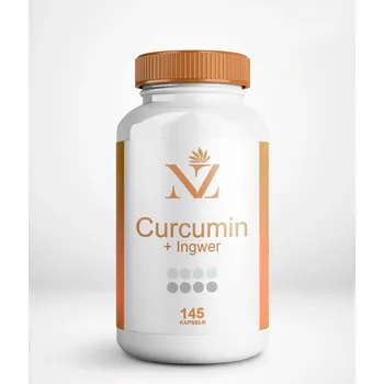 Koření Nakup Zdrave Kurkumin + zázvor 145 kapslí