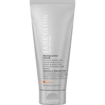 Barva na vlasy Ecru New York Luxe Gloss transluscentní barva na vlasy 200 ml Ginger