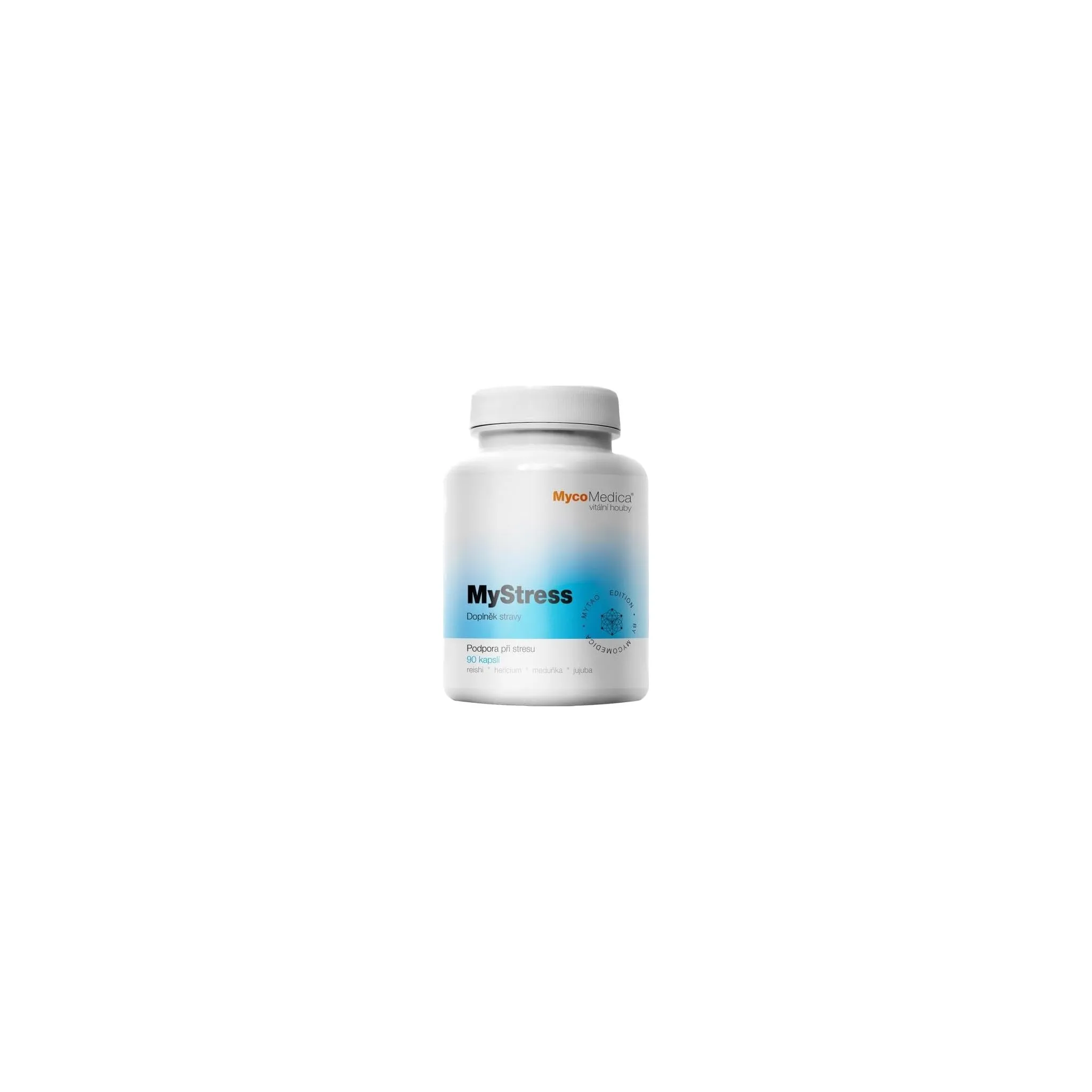 Fotografie 1 - Přírodní produkt MycoMedica MyStress 500 mg 90 cps.