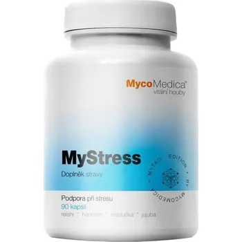 Přírodní produkt MycoMedica MyStress 500 mg 90 cps.