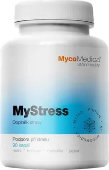 Přírodní produkt MycoMedica MyStress 500 mg 90 cps.