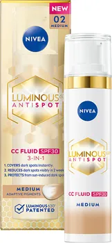Nivea Luminous630 Antispot CC Fluid 3-In-1 SPF30 40 ml