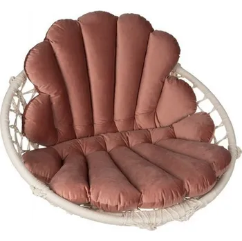 Podsedák maxy polstr na houpačku Čapí hnízdo starorůžový