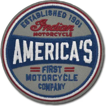 Nášivka Moto nášivka Indian Americas First Motorcycle 9 cm