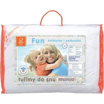 Příslušenství pro dětskou postel a kolébku Senna baby FUN peřinka na 4 roční období a polštářek 100x135 a 40x60cm 2024