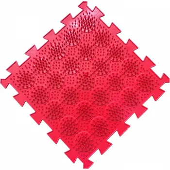 ortopedická podložka Ortho Puzzle - ortopedická podlaha Kaktus měkký Červená