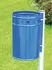 Venkovní odpadkový koš Meva 4272-1 venkovní odpadkový koš závěsný 20 l modrý