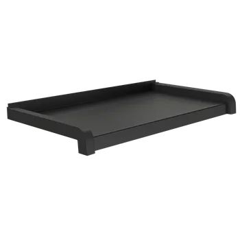 Parapet Parapet vnější hliníkový Barva: antracit, Hloubka vyložení: 150 mm, délka: 1500 mm