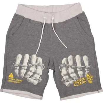 Pánské kraťasy YAKUZA kraťasy YPS 3427 grey - 4XL