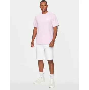 Pánská móda Converse T-Shirt M Cons Tee 10021134-A26 Fialová Regular Fit M