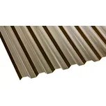 Polykarbonátová deska Guttagliss Makro trapéz 4000 x 1045 mm bronz (Polykarbonátová deska Guttagliss Makro trapéz 0,8 mm)
