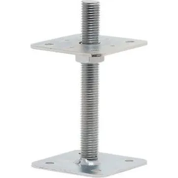 Tesařské kování Patka pilíře 110x110x250x4, M24