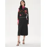 Rinascimento Midi sukně CFC0118252003 Černá Regular Fit S