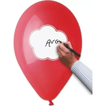 Balónek Balónky napiš vzkaz 30cm 5ks GS110 P128 (Balónky Gemar jsou vyrobeny z přírodního kaučuku a jsou zcela biologicky rozložitelné. )