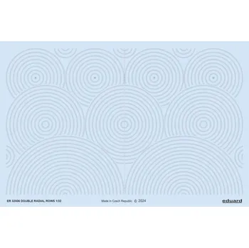 Plastikový model 1/32 Double radial rows