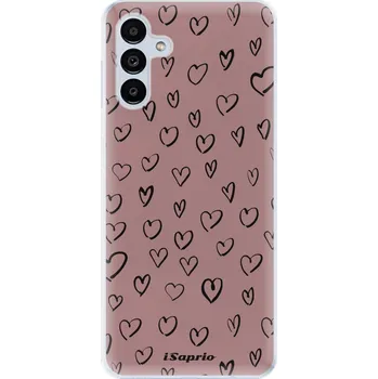 Pouzdro na mobilní telefon Odolné silikonové pouzdro iSaprio - Heart Dark - Samsung Galaxy A13 5G