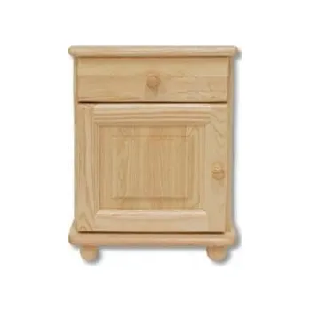 Noční stolek Noční stolek DN 101 borovice masiv