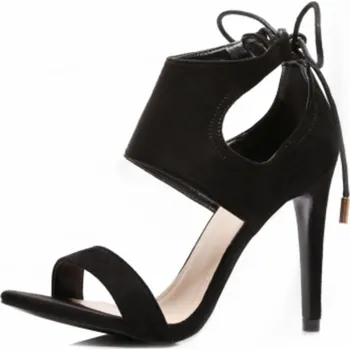 Dámské sandále Luxusní dámské sandálky - 1012-1 - černé, VELIKOST 37