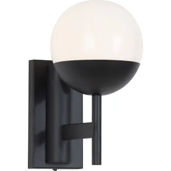Žárovka MaxLight Dallas nástěnné svítidlo 1x40 W bílá-černá W0255