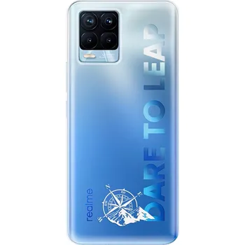Pouzdro na mobilní telefon Odolné silikonové pouzdro iSaprio - čiré - Explore - Realme 8 / 8 Pro