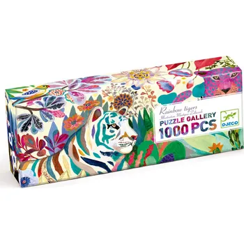 Puzzle - Duhový tygr - 1000 ks