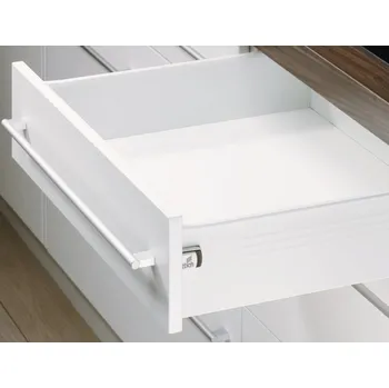 Hettich zásuvková sada MultiTech, výška 118 mm, 500 mm, bílá