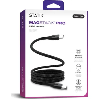Datový kabel Statik MagStack USB kabel Délka: 0,9m, Zakončení: USB-C - USB-C