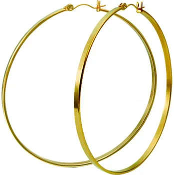 Náušnice Free Style Náušnice kruhy z chirurgické oceli ESH37GD