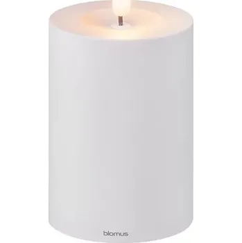 Lampička Stolní lampa NOCA 10 cm, LED, světle šedá, plast, Blomus