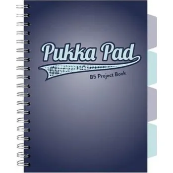 Project Book Navy B5/100K kratka granatowy (3szt)