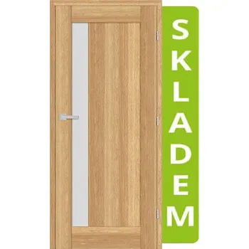 Interiérové dveře ERKADO Interiérové dveře Frézie 1 - Dub 3D Greko, 80/197 cm