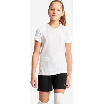 KIPSTA Dívčí fotbalový dres Viralto 5-6 LET BÍLÁ