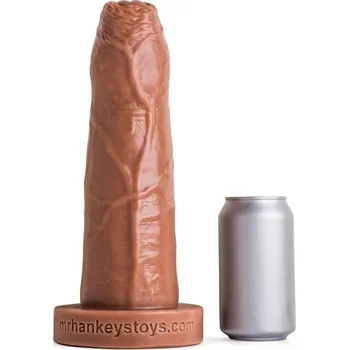 Dildo Mr. Hankey’s Toys Chode, prémiové silikonové dildo s Vac-U-Lock 29,3 x 6,6–8 cm