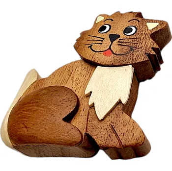 Dekorativní magnet 2Kids Toys Dřevěná magnetka velká Kočka