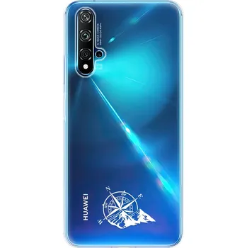 Odolné silikonové pouzdro iSaprio - čiré - Explore - Huawei Nova 5T