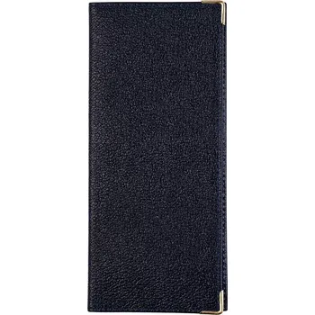 Zápisník Plánovací záznamník 718 měsíční Kůže modrá se zlatými růžky