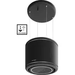 FABER ODETTE PLUS BK MATT KL ostrůvkové Barva: Černá, Výkon: 240 | 370 | 510 | INT 620 m3/h, Šířka: 50 cm