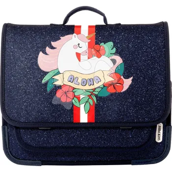 Školní batoh Školní aktovka Schoolbag Paris Large Aloha Jack Piers ergonomická luxusní provedení od 6 let 32*15*38 cm