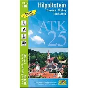 ATK25-I10 Hilpoltstein (Amtliche Topographische Karte 1:25000) - Landesamt für Denkmalpflege Hessen
