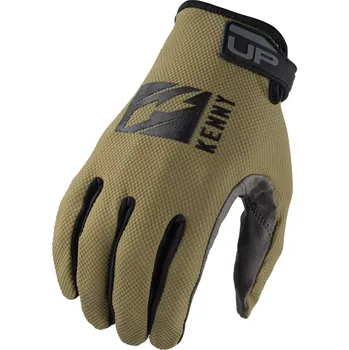Cyklistické rukavice rukavice Kenny Racing Up Kaki