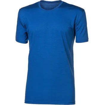 Pánské oblečení triko krátké pánské Progress ORIGINAL MERINO modrý melír (triko krátké pánské Progress ORIGINAL MERINO modrý melír)