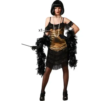 Dámský kostýmek Falanzo Carnival Kostým pro dospělé Kabaretní herečka Dáma Velikost: M/L