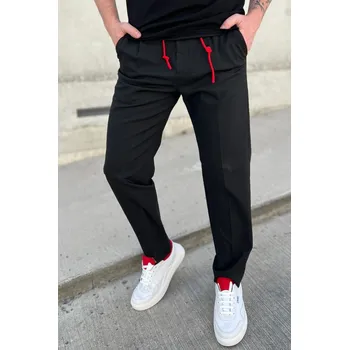 Pánské kalhoty Pánské kalhoty HUGO 50507097 černé Velikost: 46