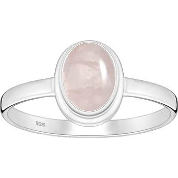 Prsten Prstýnkárna MANON stříbrný prsten s růženínem AG 925 ≤ 2,0 g Velikost prstenu: 6 (51/52)