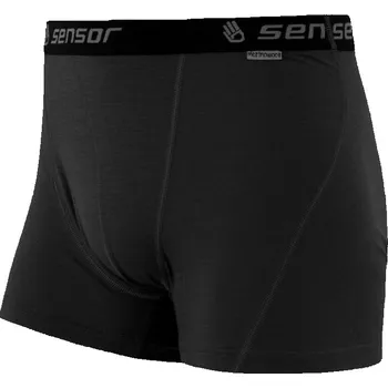 Boxerky boxerky SENSOR MERINO ACTIVE černé (boxerky SENSOR MERINO ACTIVE černé)