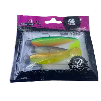 Umělá nástraha LK Baits Predátor kompletní set RAGE v dipu 10 cm, 3ks