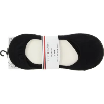 Dámské ponožky TOMMY HILFIGER Dámské černé ťapky 2 páry 343025001-2P-200 Velikost 39/42