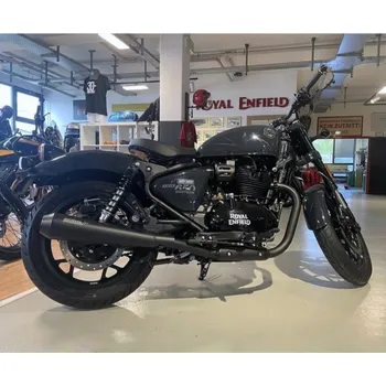 Koncovka výfuku Mistral Mistral RE ShotGun 650 (E5) konické koncovky inox černé Černá - matná